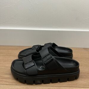 Birkenstock Black Double Strap Sandals